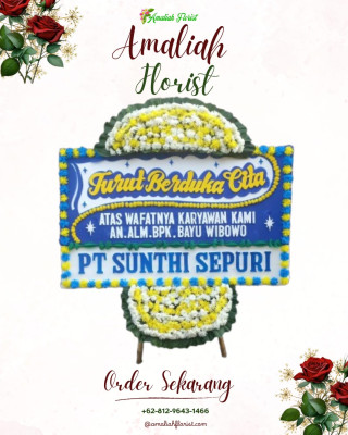 Papan Bunga Duka di Yehu