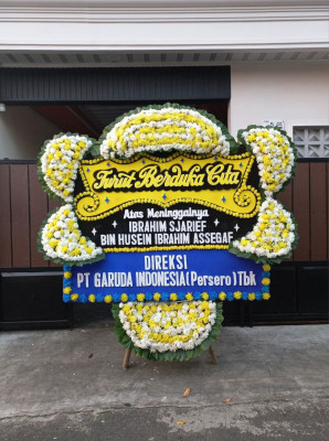 Papan Bunga Duka di Yehu
