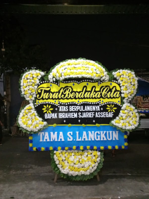 Papan Bunga Duka di Yehu